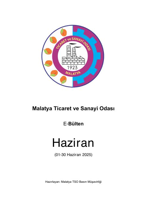 Haziran 2025 E-Bülten