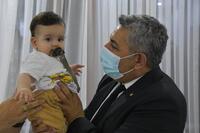 Başkan Sadıkoğlu’ndan Eyüp Çınar bebeğe destek ziyareti