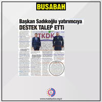 Başkan Sadıkoğlu: “Malatya, IPARD desteklerinden azami fayda sağlamalı”