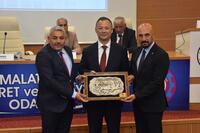 Kırgızistan Büyükelçisi Kazakbaev, Meclis Toplantımıza katıldı