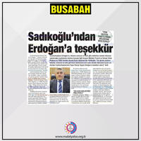 Başkan Sadıkoğlu: “Üyelerimizin sesi olmaya devam edeceğiz”
